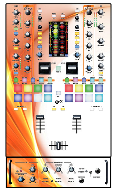 Rane 72 Skin Orange Swirl